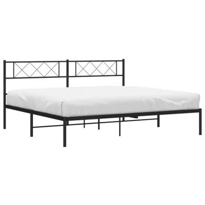 metal box beds|vidaxl robust metal bed frame.